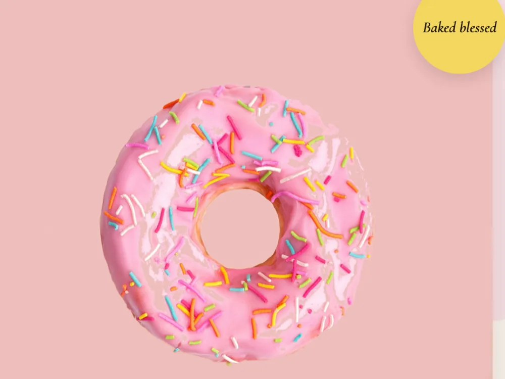 Blessed Donuts product photography