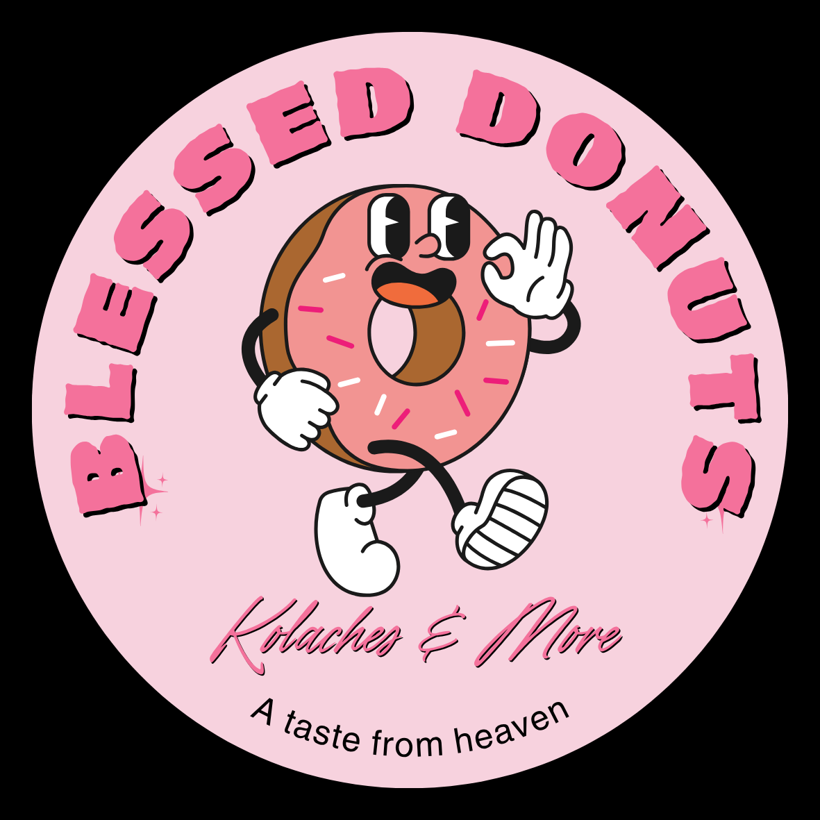 Blessed Donuts logo