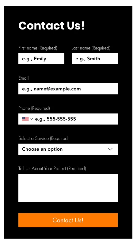 Prime-Volt contact form