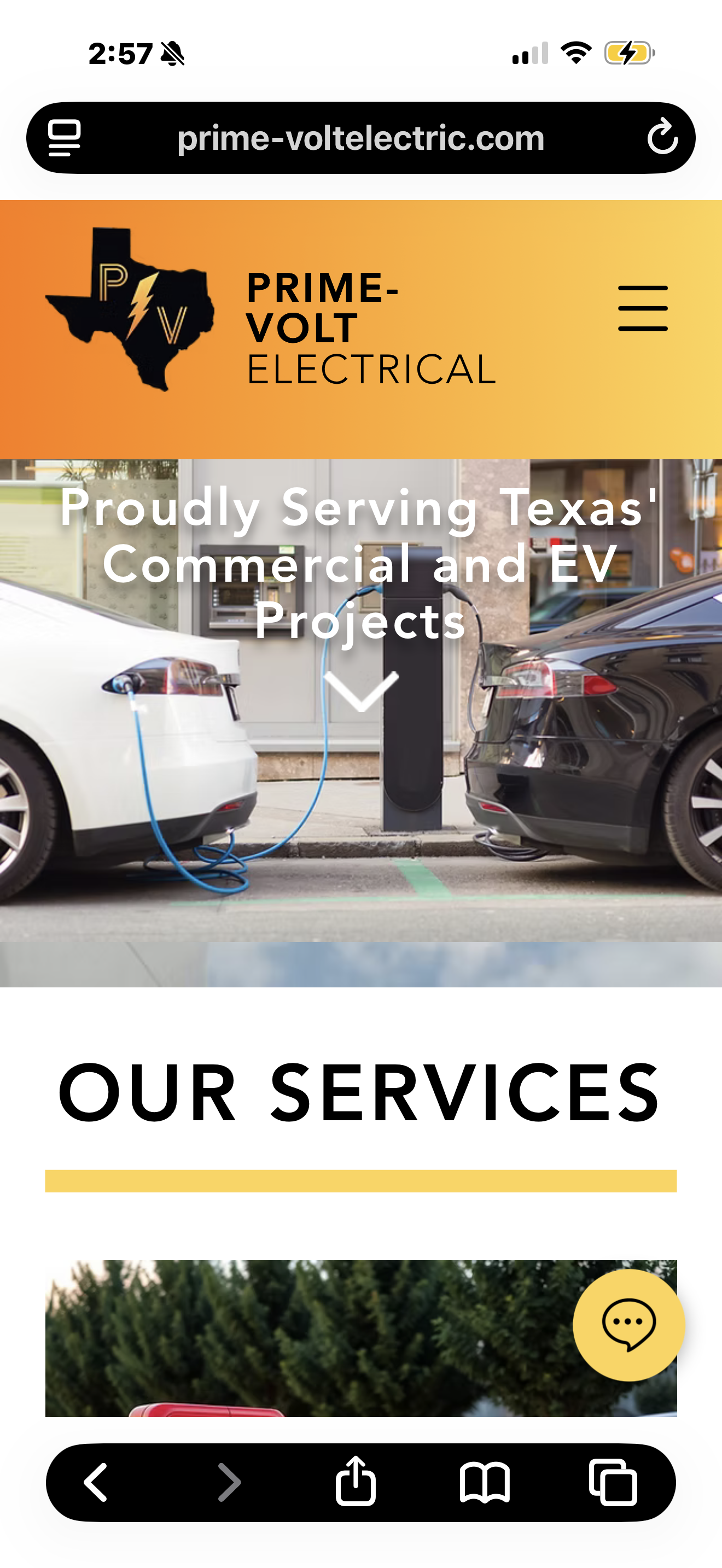 Prime-Volt Electrical — mobile view